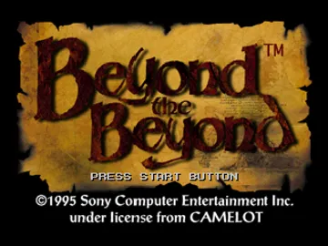 Beyond the Beyond (US) screen shot title